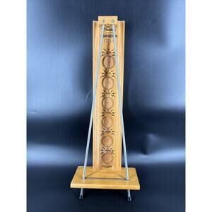 Vintage Pleasantime Gravitation Game Pacific..Co. Old Wooden Metal ** No Ball